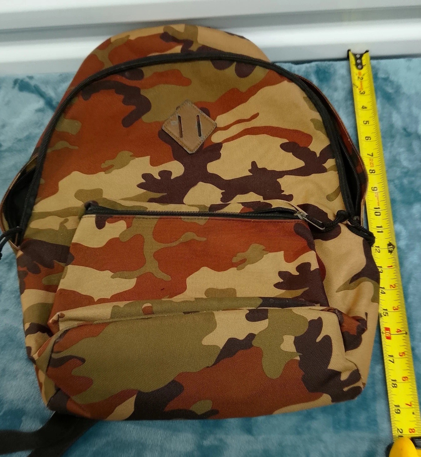 Obey Backpack School Travel Commute Bag Canvas Adult Medium Size Camouflage