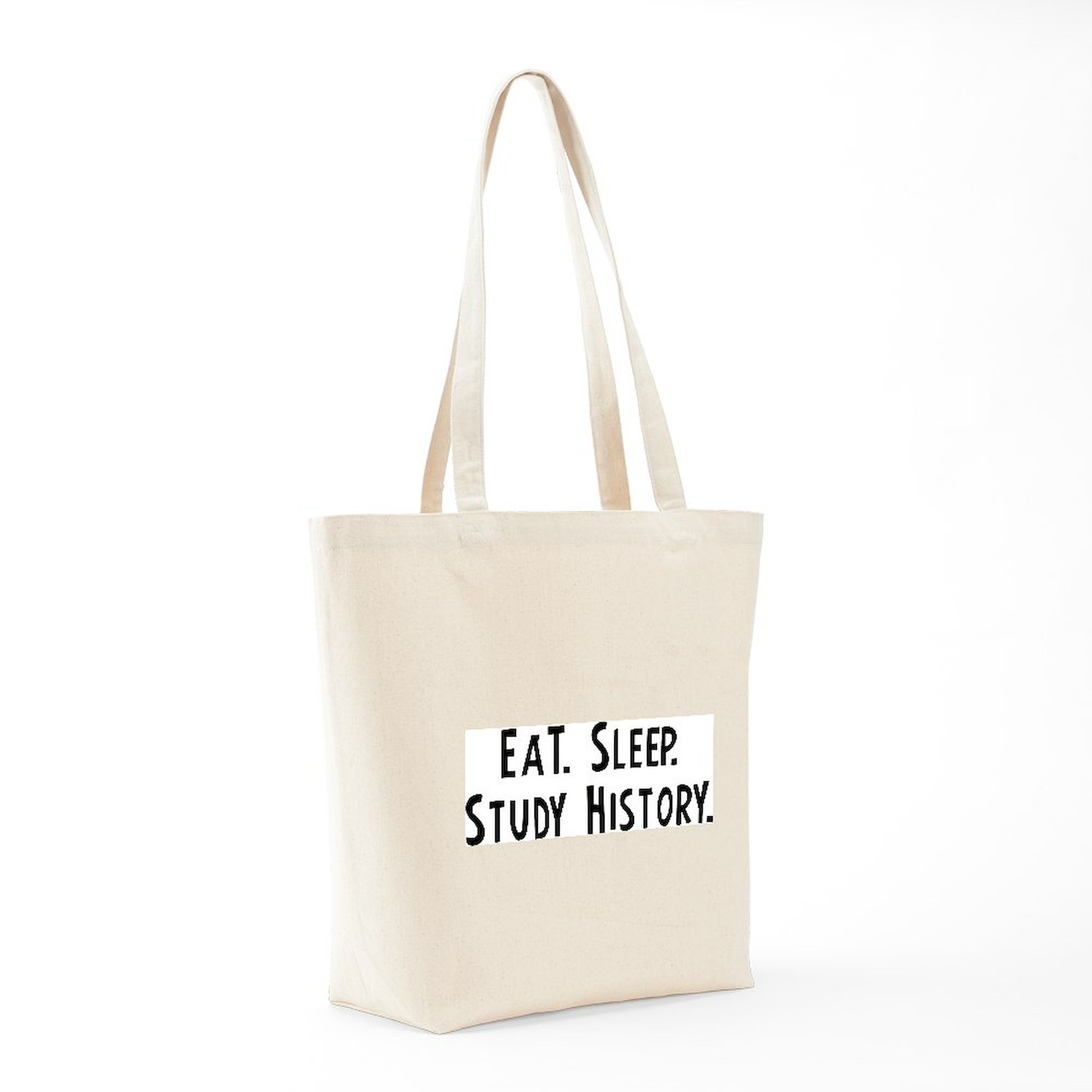 CafePress Eat, Sleep, Study History Tote Bag (39593235)