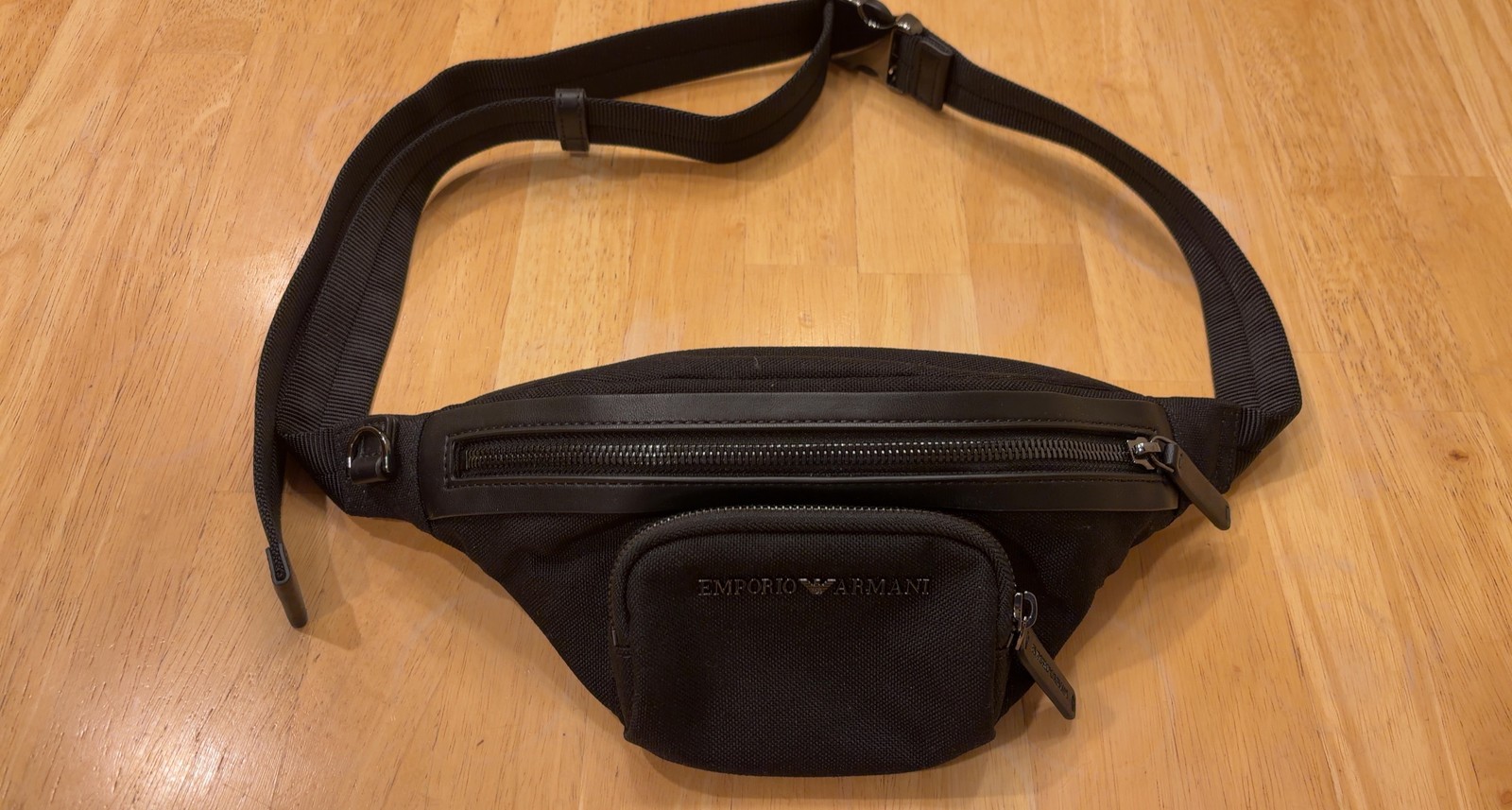 Emporio Armani ASV Recycled Nylon Belt Bag Y4O238