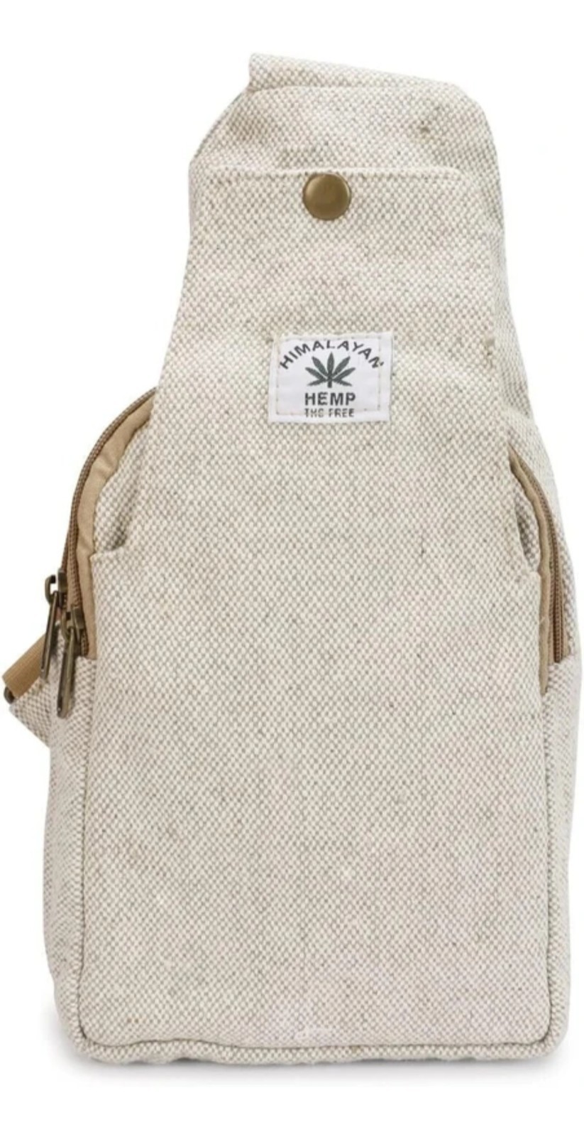 Hemp Shoulder Bag – Organic Handmade Hemp Bag for Travel and Daily Use