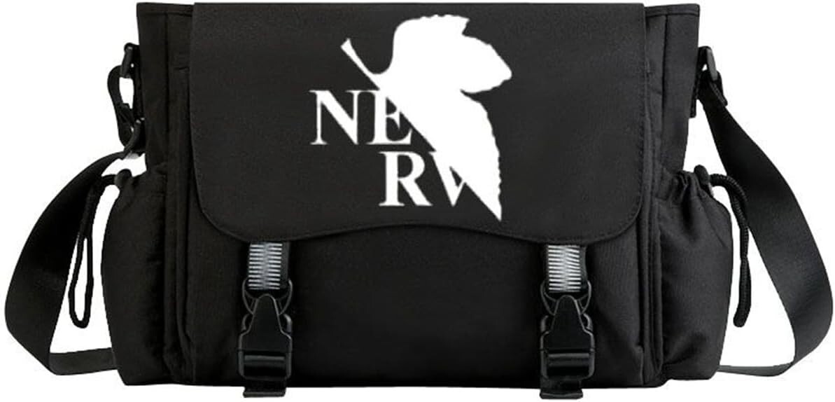 Evangelion Diagonal Bag Total 7 Types Large Capacity 12.9×10.6×5.5in JAPAN NEW