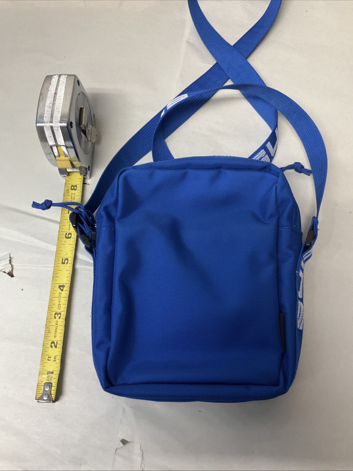 Supreme Shoulder Bag (SS18) Streetwear Royal Blue Fabric