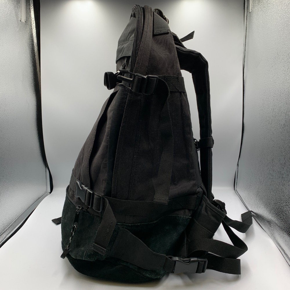 Piper Gear Men’s Backpack Black Adjustable Strap Rucksack Bugout Outdoor Bag