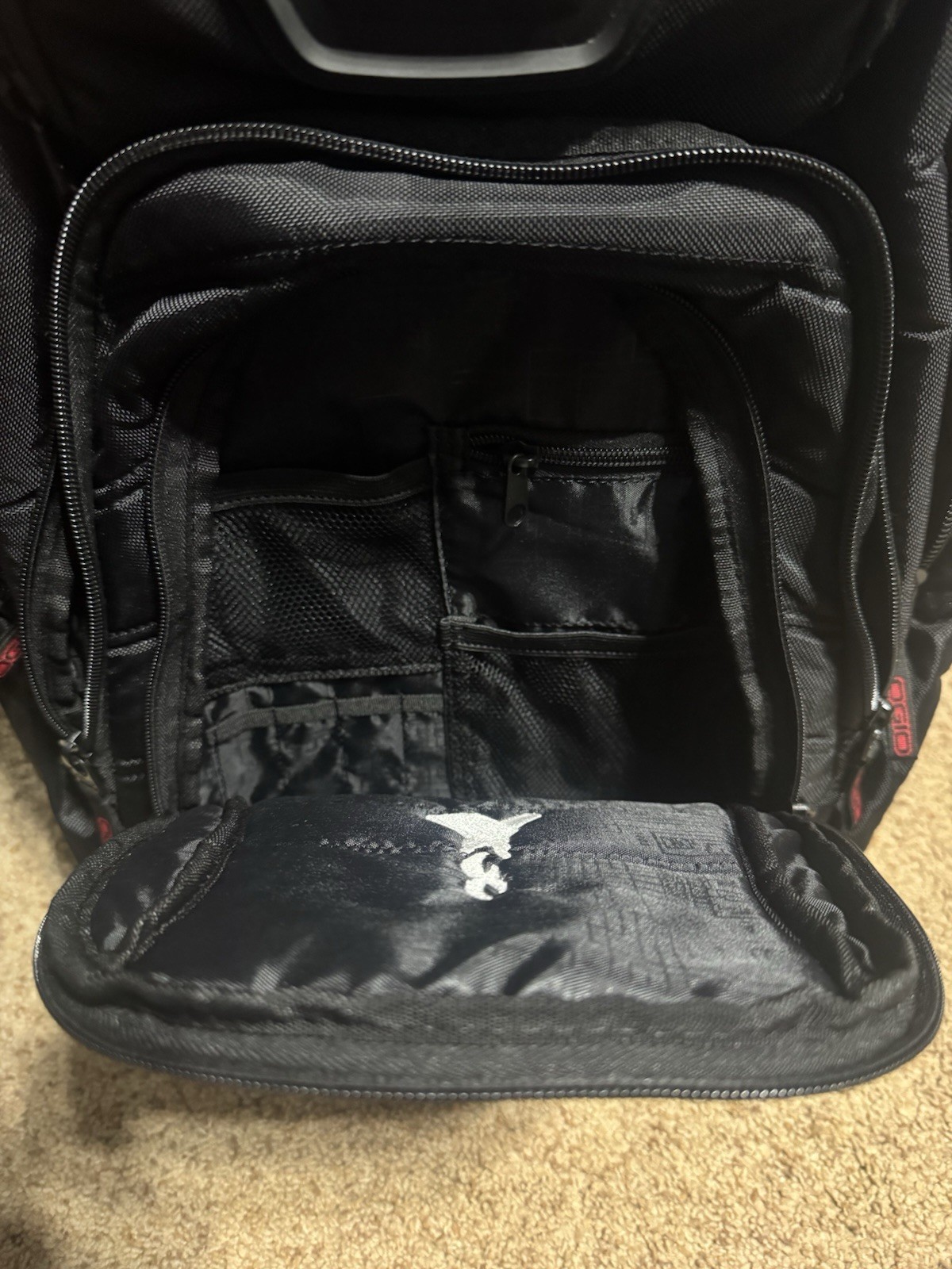 OGIO Renegade RSS 17 Laptop Backpack Black Tech Vault Armored Pocket USED ONCE