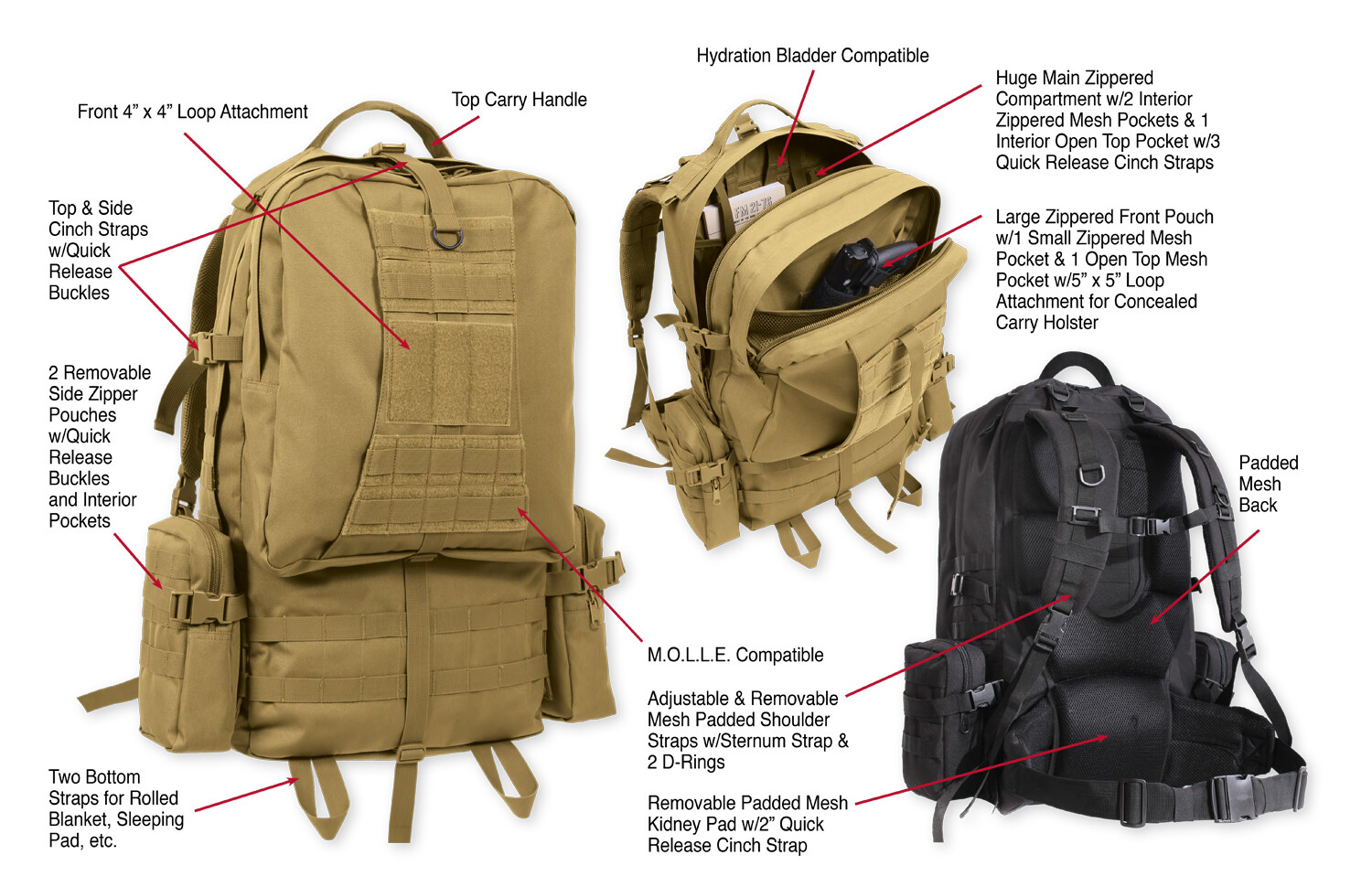 Rothco Global Assault Pack # 23510