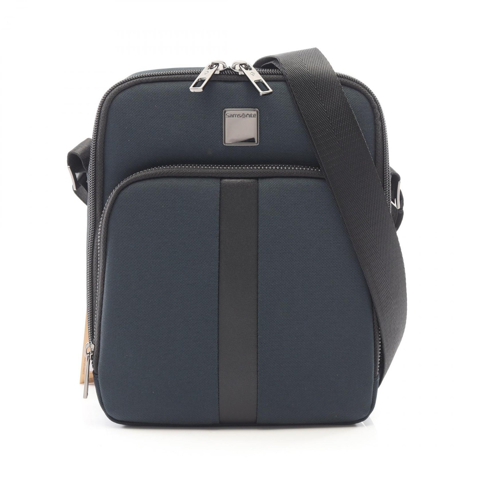 Samsonite SACKSQUARE CROSSOVER Shoulder Bag 1464751090 polyester Navy Black …