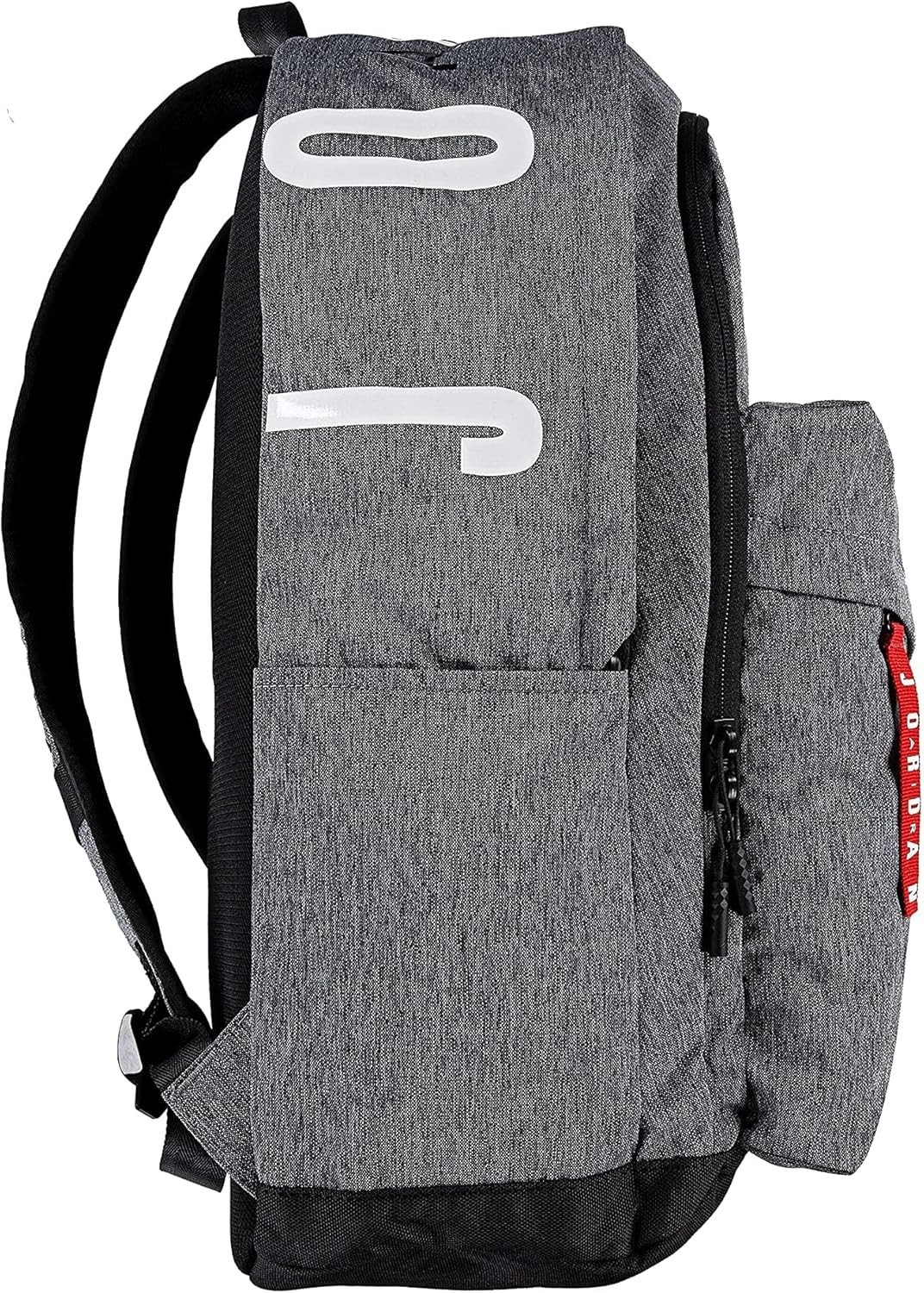 Air Jordan Patrol School Backpack 15” Laptop w/ Bottle Pockets – Carbon Heather