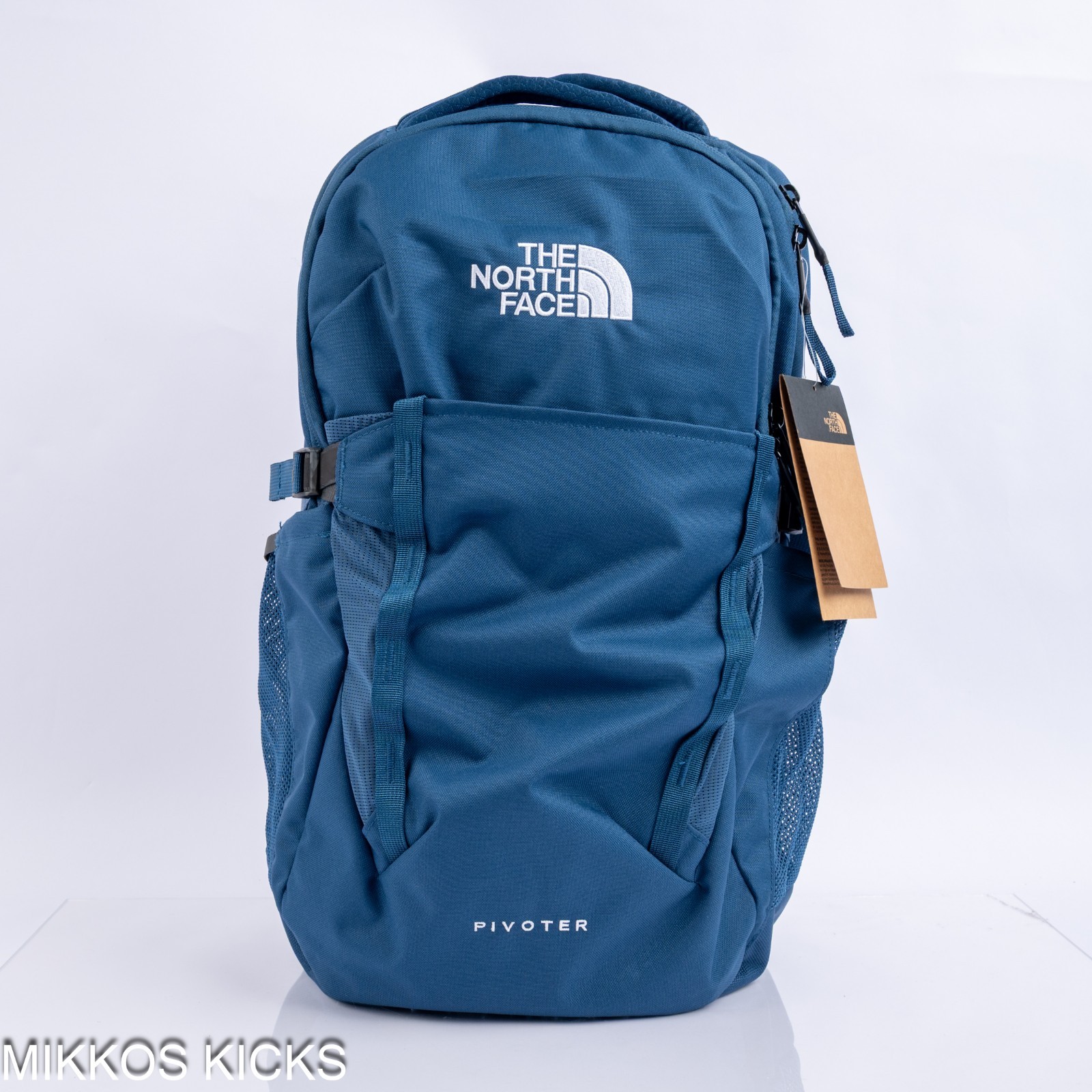 The North Face Pivoter Everyday Laptop Backpack – NPF, Shady Blue/TNF , One Size
