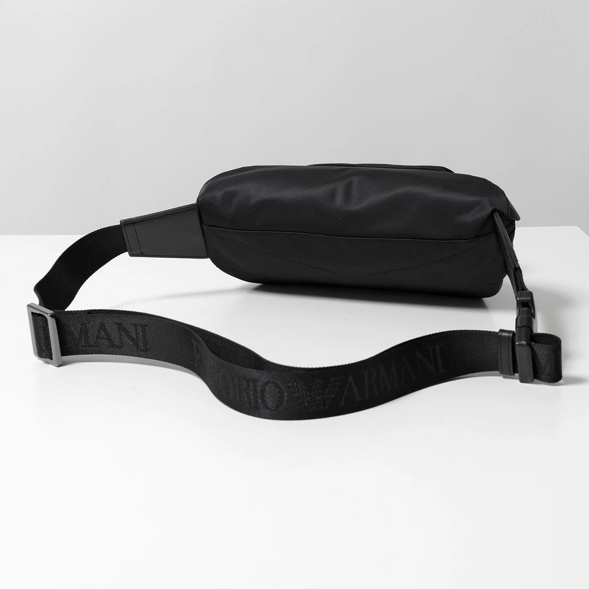 EMPORIO ARMANI Body Bag BELT BAG Men’s Belt Bag Eagle Plate Bag UC001 BLACK