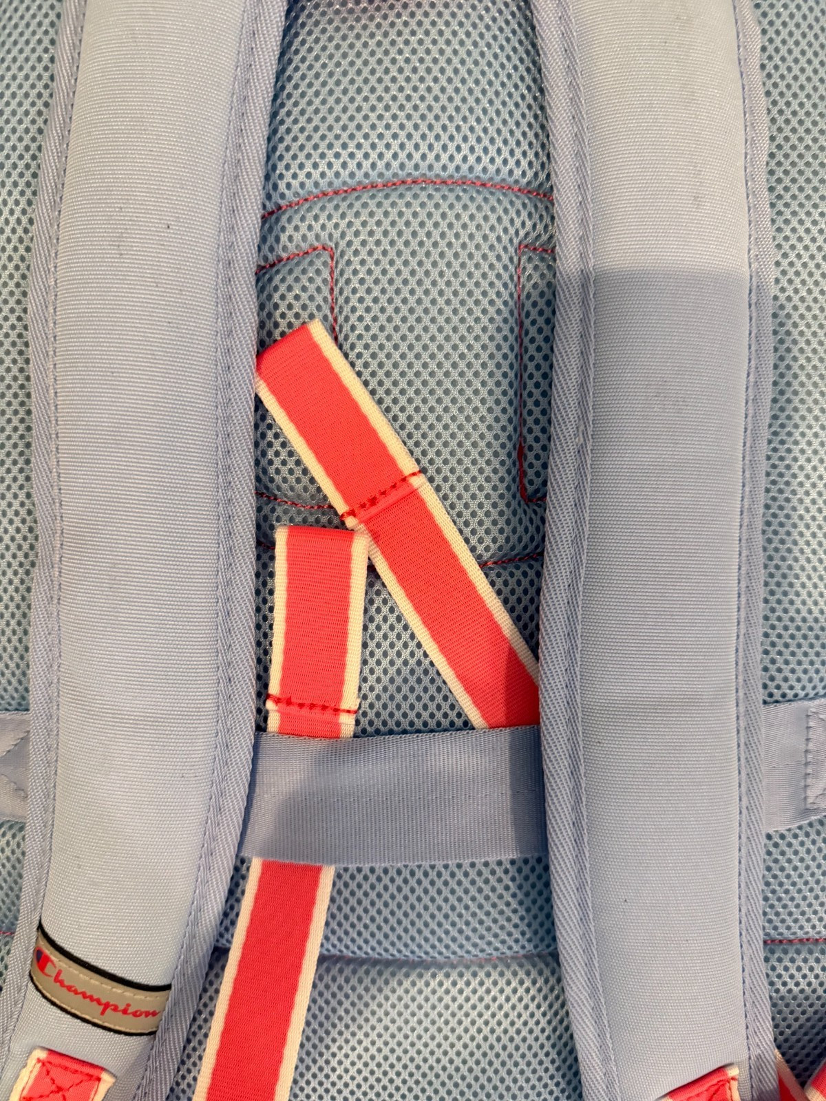 Champion Estate Backpack W/ Water Bottle Pocket, laptop case, light blue