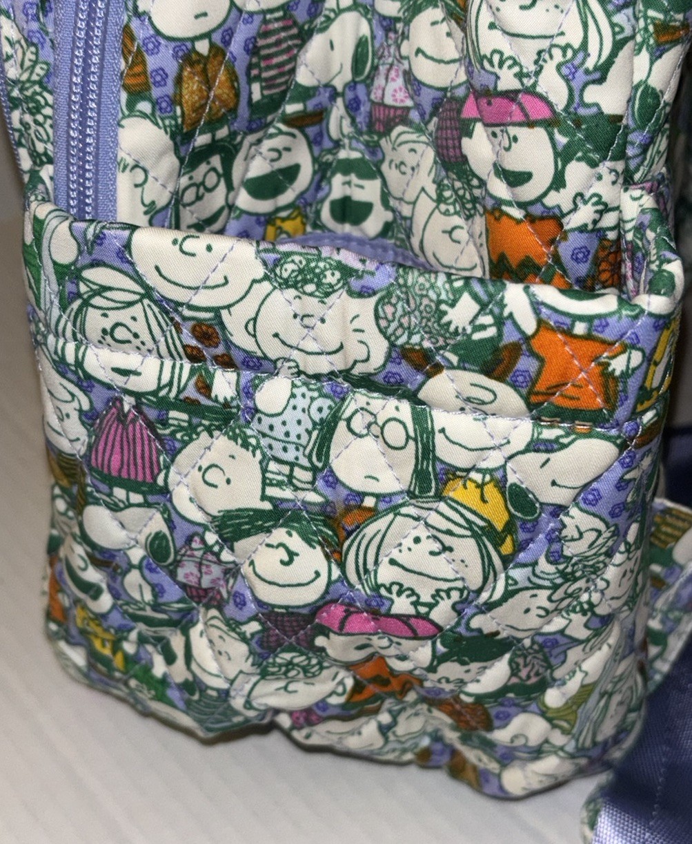 Vera Bradley Bancroft Backpack Peanuts Pals Snoopy Charlie Linus Lucy