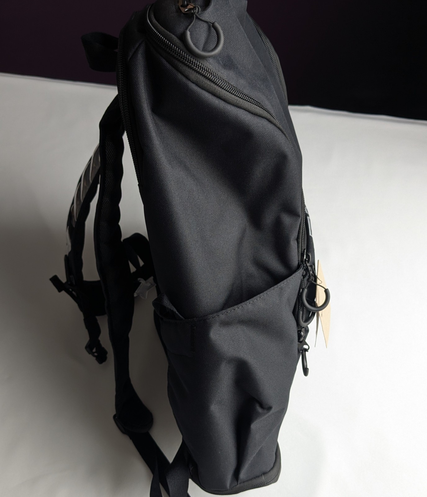Nike Varsity Elite Backpack School Bag 32L Black Silver Size Large L HM9965-010