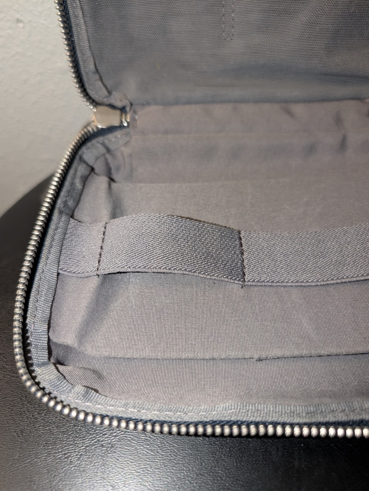 Navy Blue Bellroy Tech Kit Compact Tech Accessories Organizer Zipper Pouch Bag