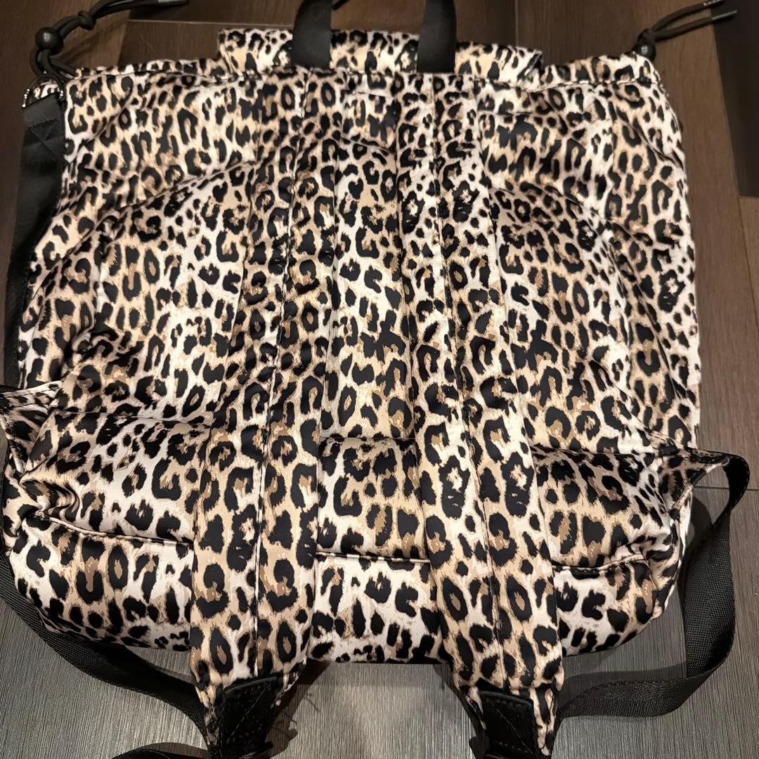 ZARA Leopard Print 2-Way Tote Bag