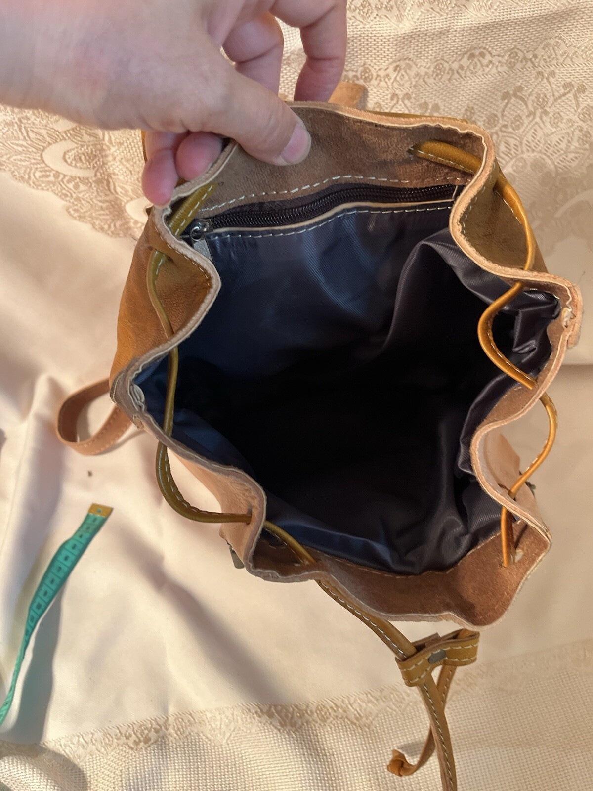 Backpack Genuine Leather – Handmade in Morocco – Large 24″x20″