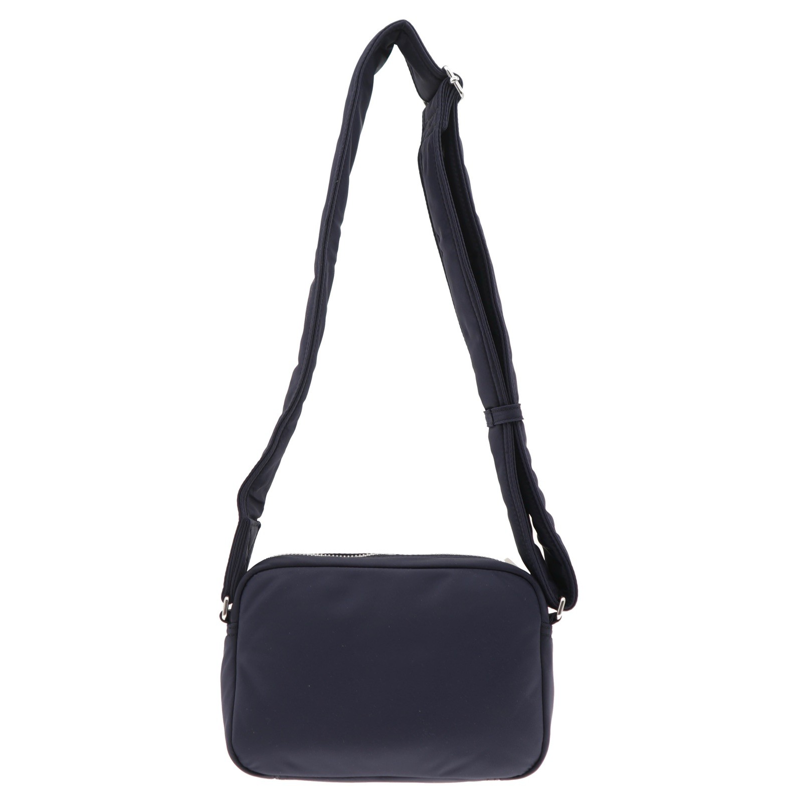 Burberry Warner Camera Crossbody Bag Navy Blue Nylon New