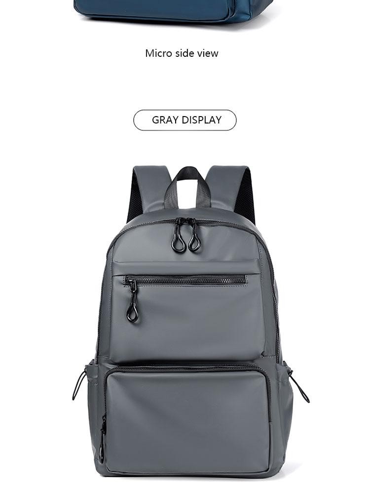 14 Inch Laptop Backpack Large Capacity Travel School Bag Lightweight Durable Men