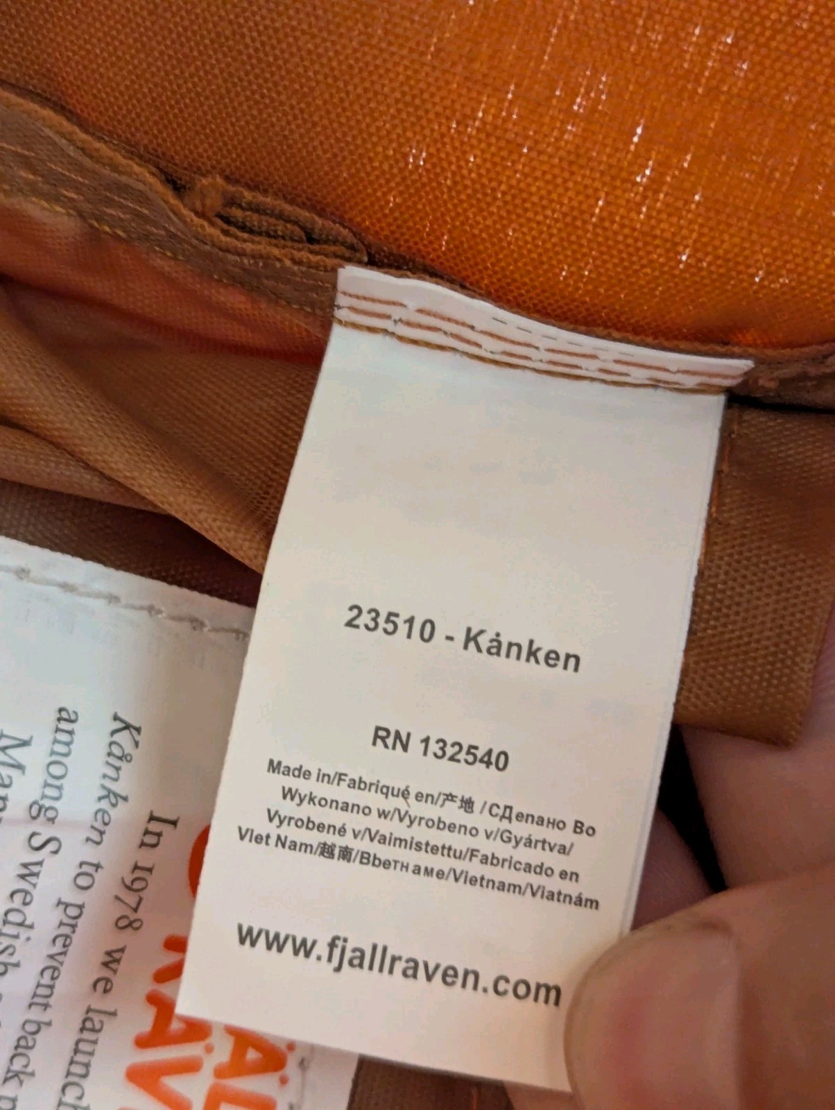 Fjallraven Kanken 23510 Backpack