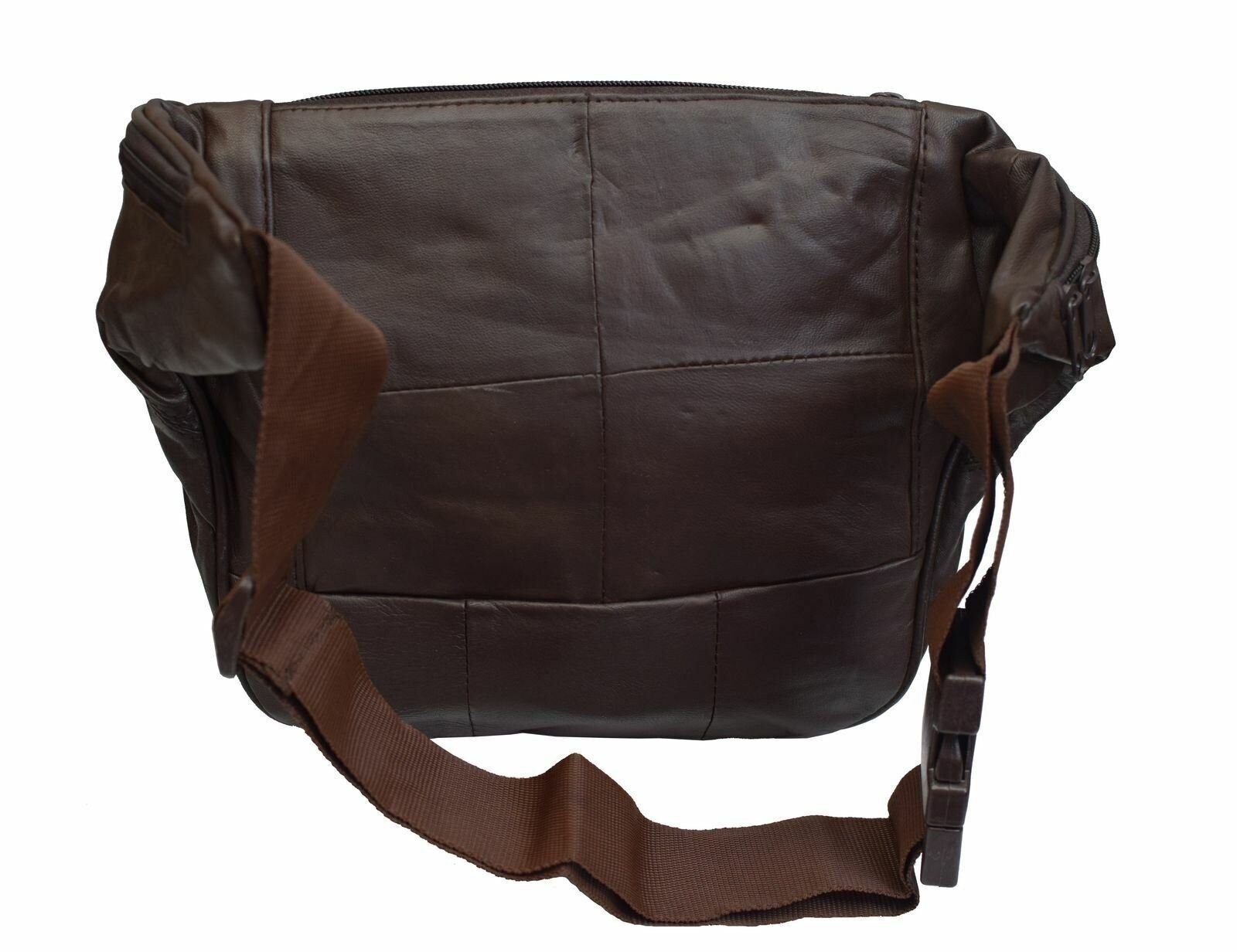 Genuine Leather Concealed Carry Weapon Waist Gun Pouch Fanny Pack Men Women New