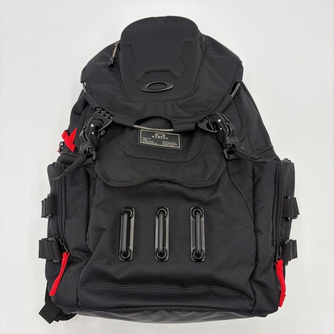 Oakley Backpack Bathroom Sink Black Nylon Mens Vintage Japan Used