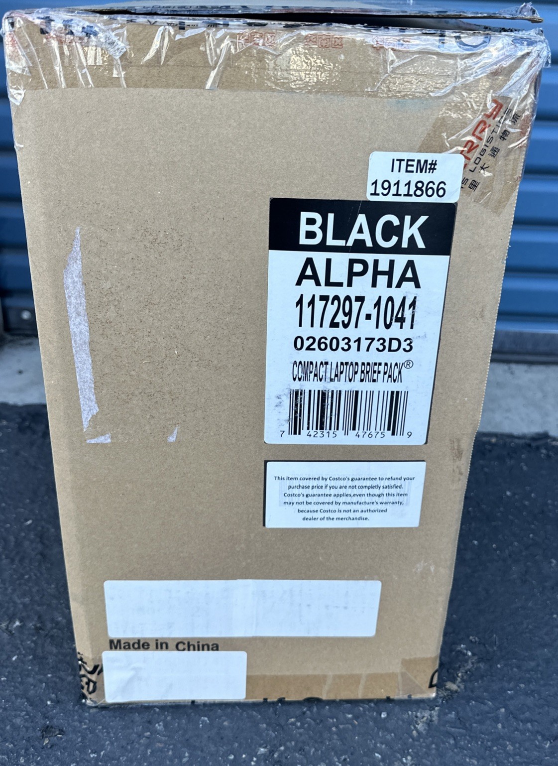 Tumi Alpha 3 Backpack 02603580D3/117347-1041 BRIEF PACK BLACK