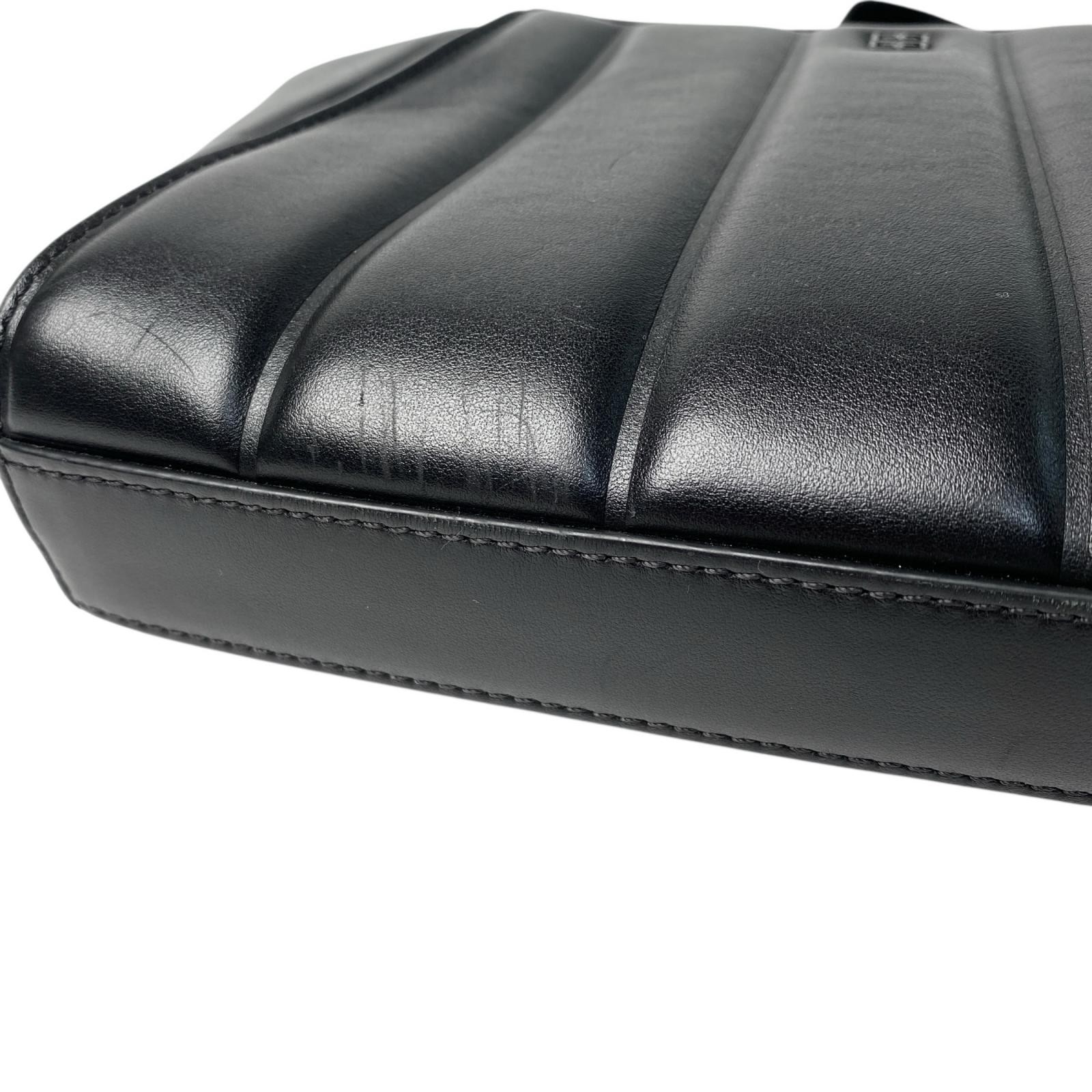 Givenchy Antigona U Shoulder Bag, Black Leather Crossbody Bag for Men