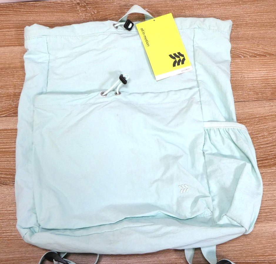 ALL IN MOTION 20L CINCH BACKPACK – MINT GREEN