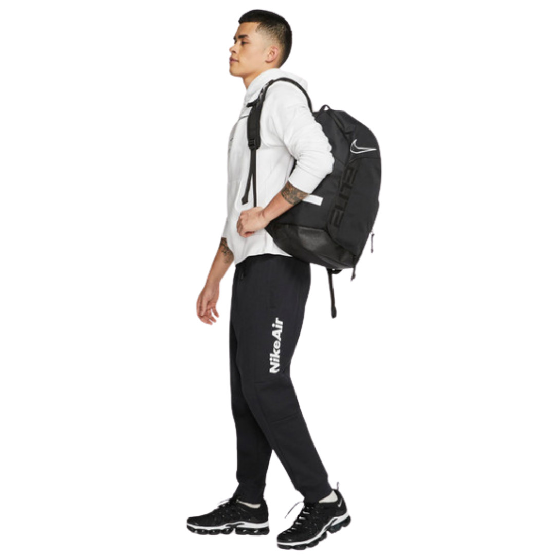 Nike Elite Pro Basketball Backpack Black White 32L Bag BA6164 Gym School Sports