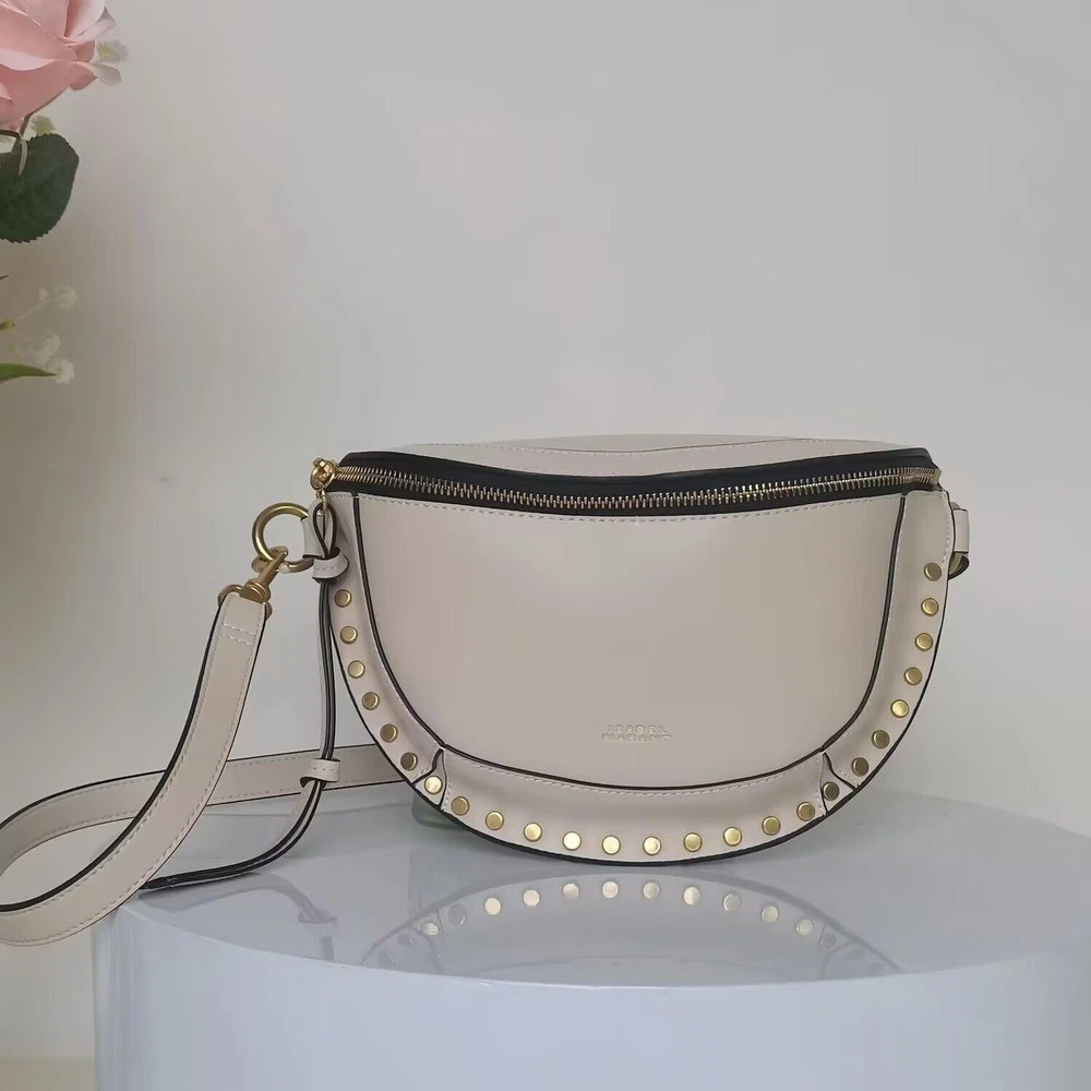 Isabel Marant Skano Studded Leather Fanny Pack – Brand New with Tags