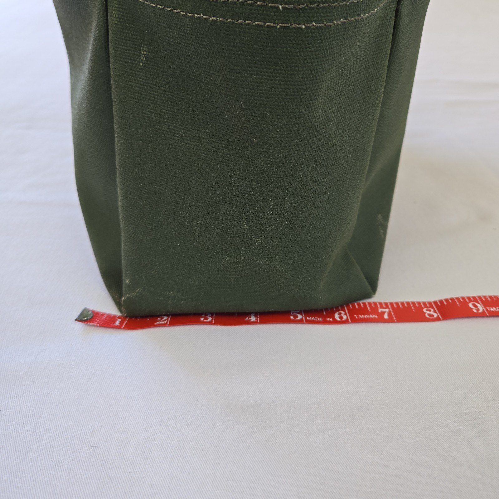 L.L.Bean Nor’easter Large Canvas Tote Bag Seattle Study Club Logo Black / Green