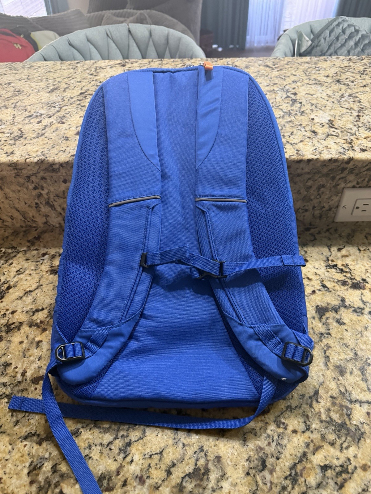 All In Motion Sporty 19″ Backpack – Blue/Orange Kids And Adult Back To School
