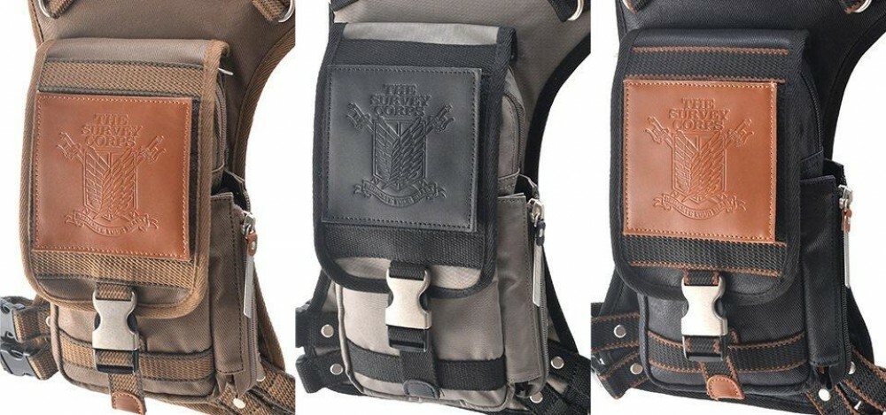 Attack on Titan3D Manever leg pouch Recon corps Japan Original New