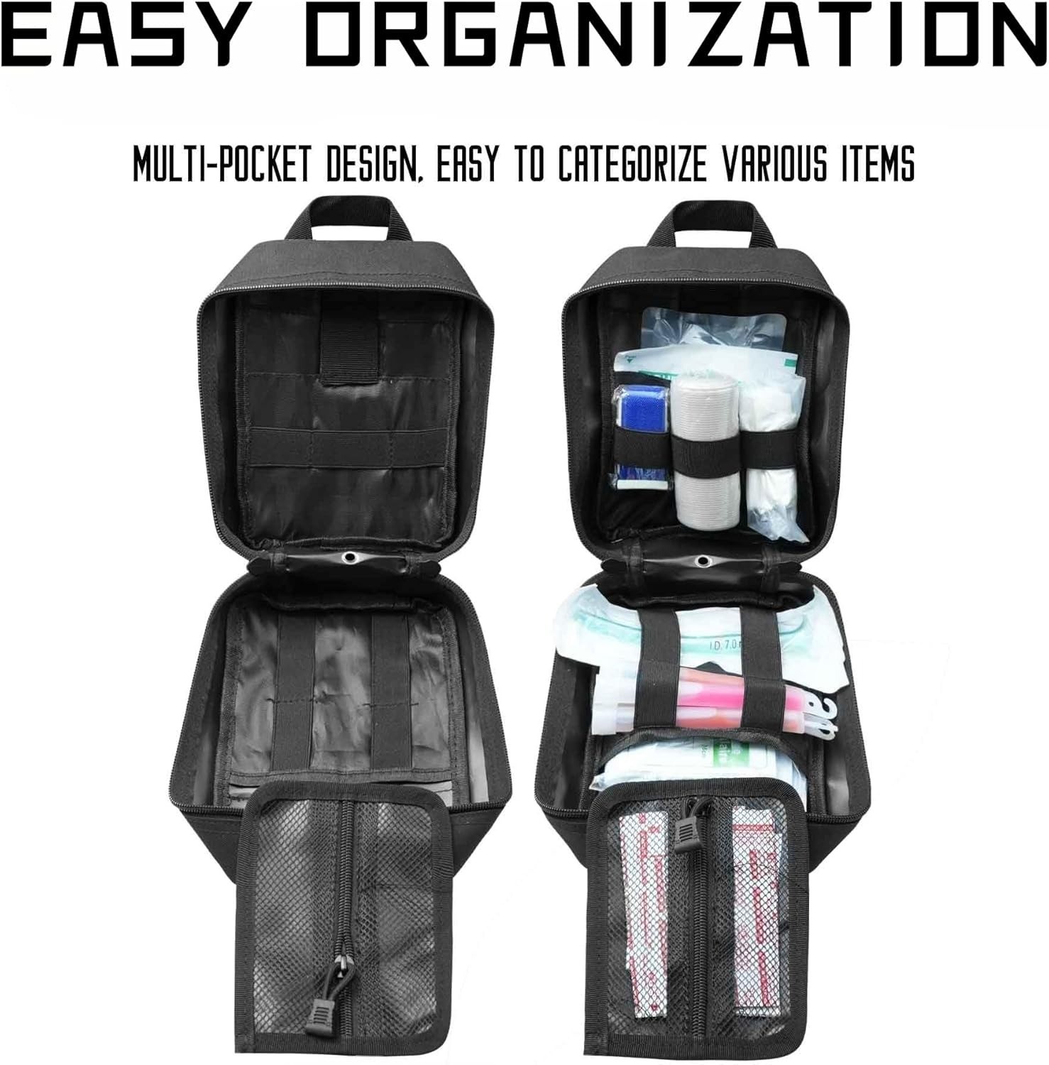 Tactical Molle IFAK Pouch – Tear Away Rip Away Survival First Aid Medical Pouch