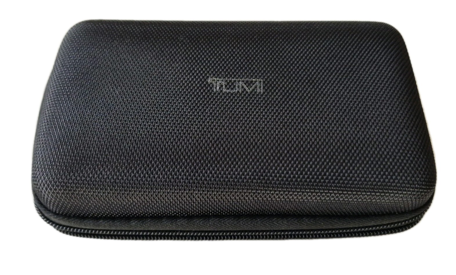 Tumi Delta Accessory Hard Shell Zip Case Black Eye Mask Upgraded Travel Items