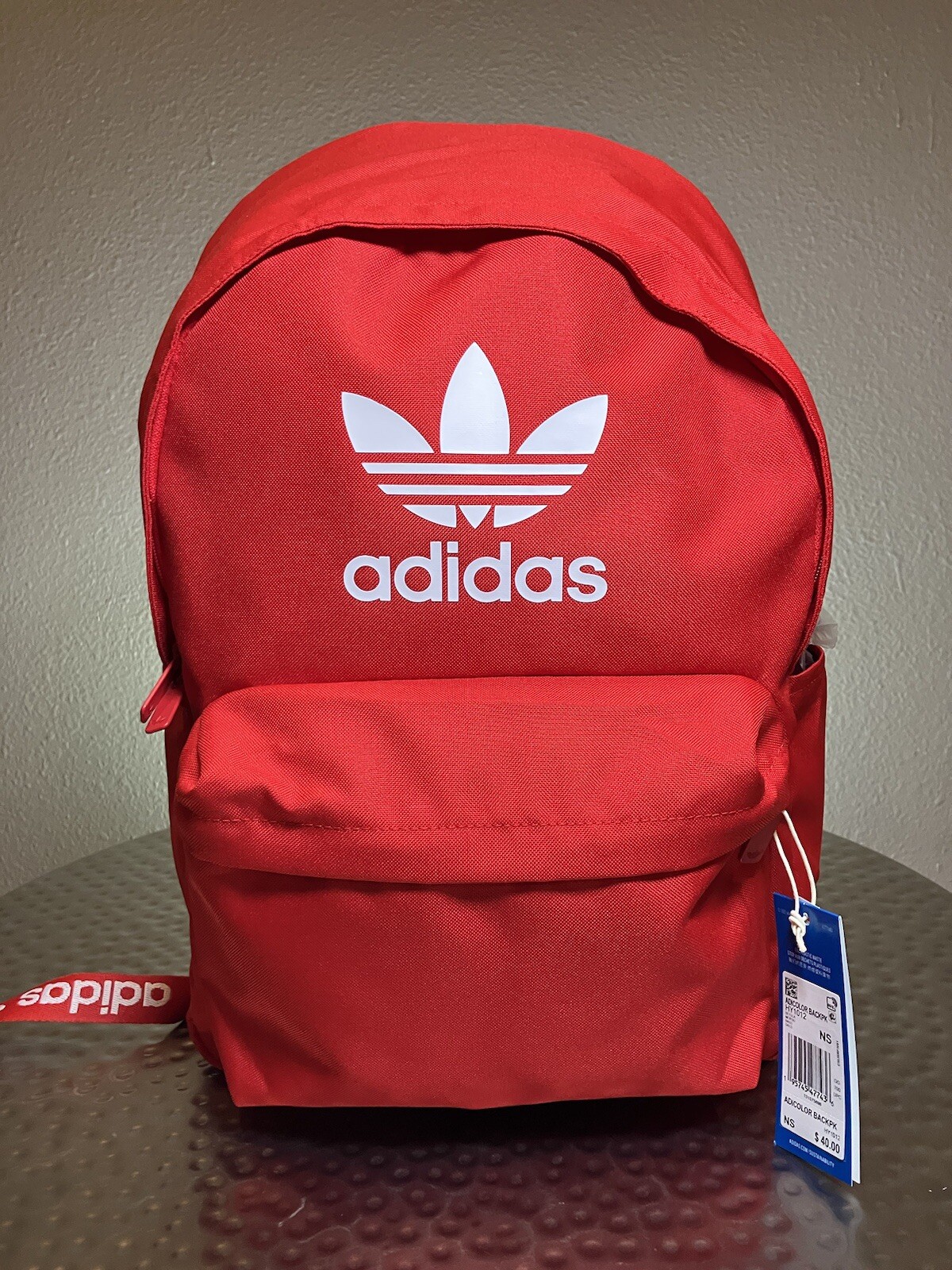Adidas / ADICOLOR Backpack / HY1012 / Red / L