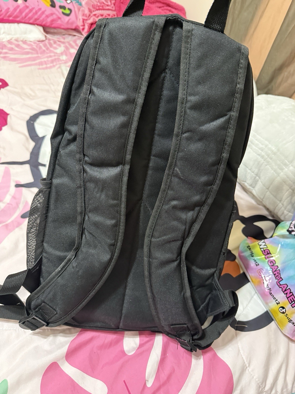 Eastsport Black Backpack Zip Closure Outer Pockets Adjustable Strap