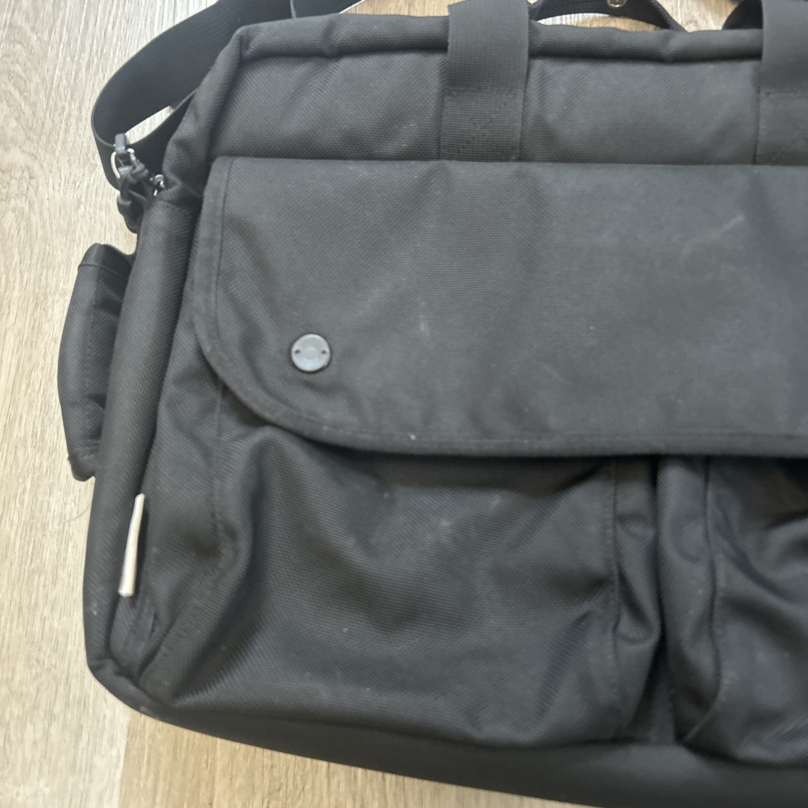Dsptch Utility Brief Slingpack Shoulder Bag Black 3 Way DWR Laptop Backpack READ