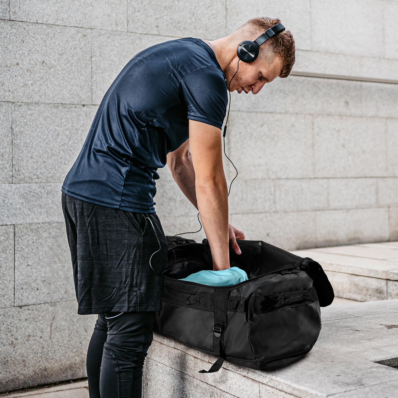 Large Duffle Bag Backpack for Travel Camping Gym Sports, 45L/60L/90L
