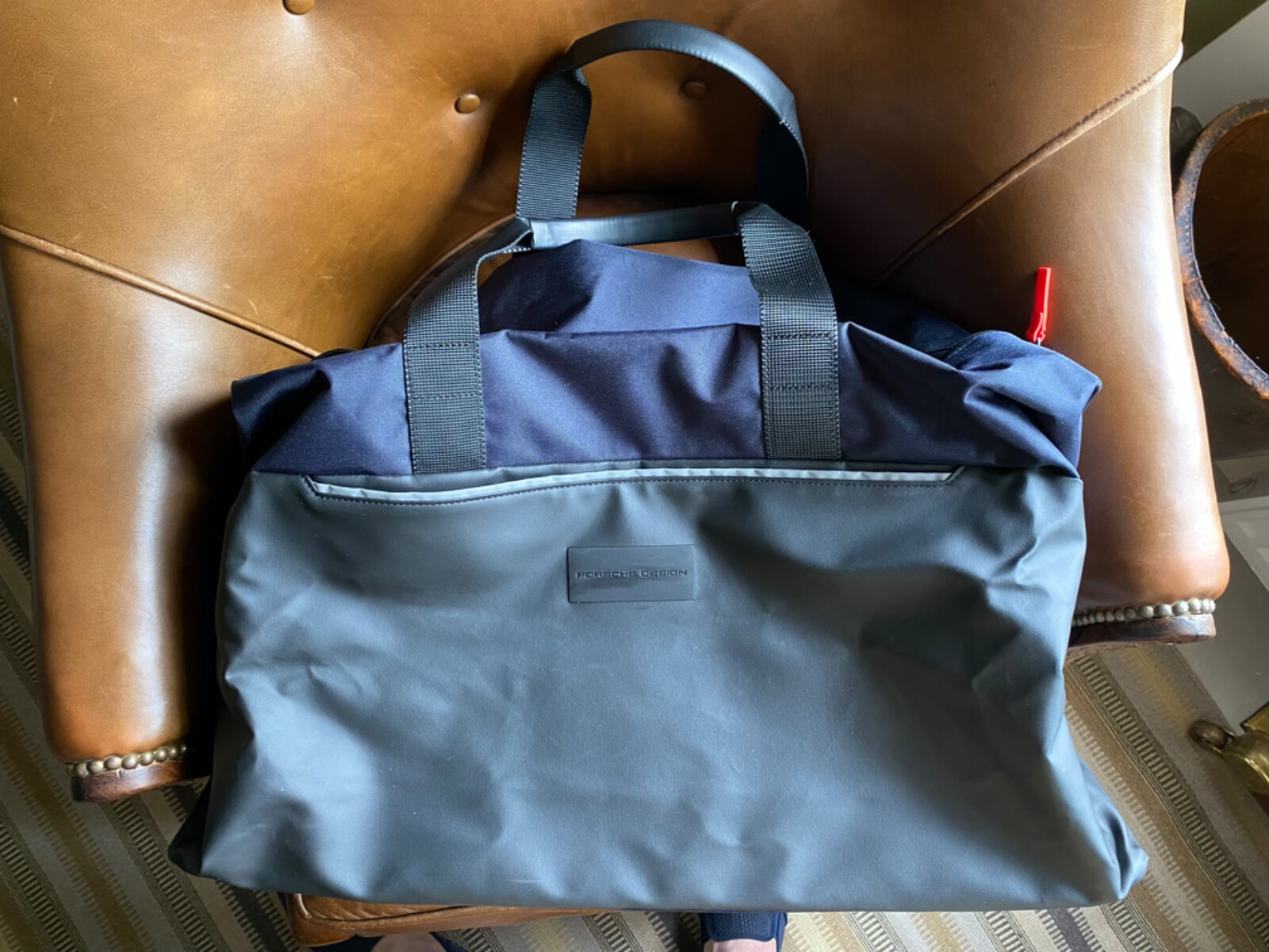 Porsche Design for Brics Urban Eco Navy & Black Weekender Duffle Gym Bag