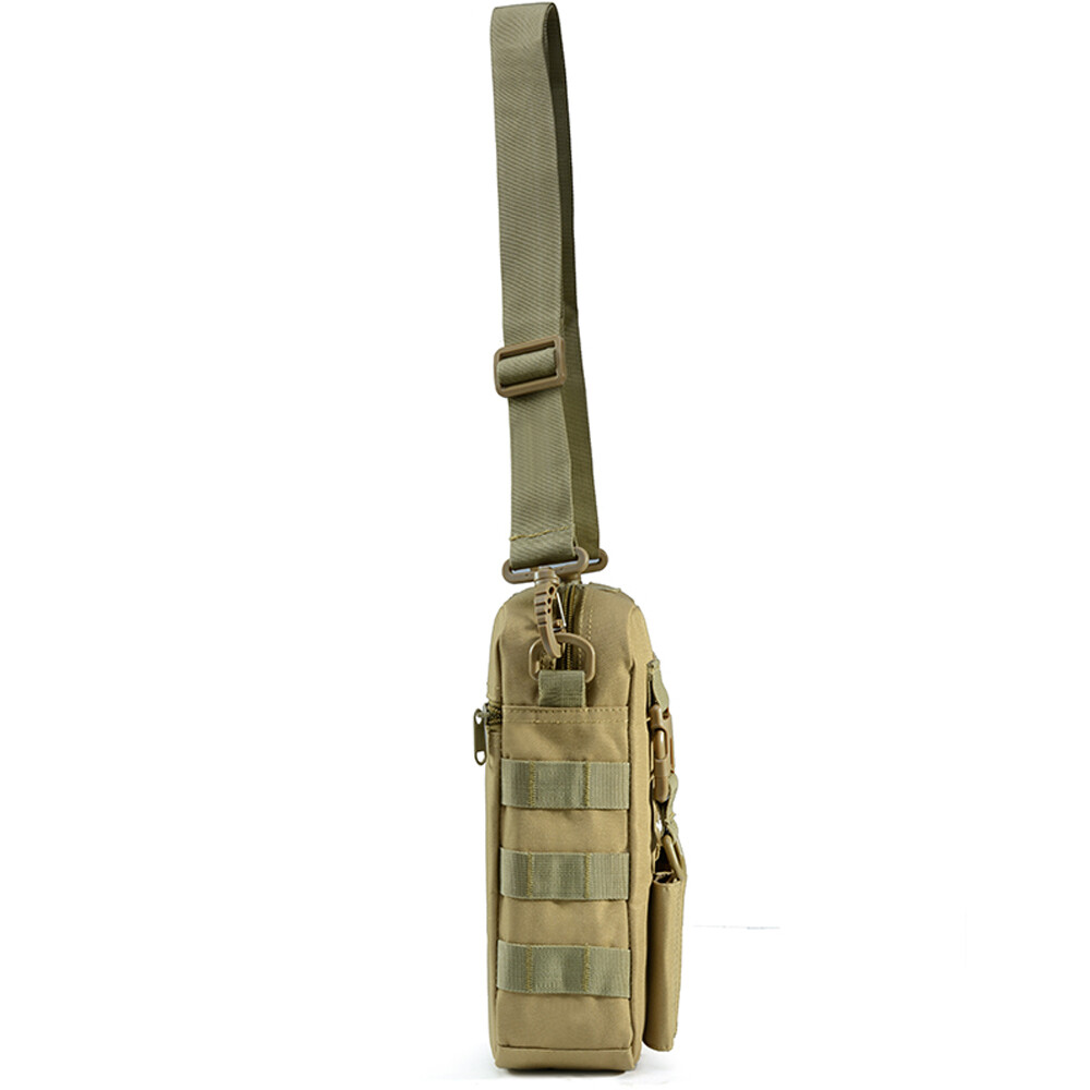 Mens Messenger Bag Waterproof Shoulder / Cross Body Backpack Tactical Sling Bag