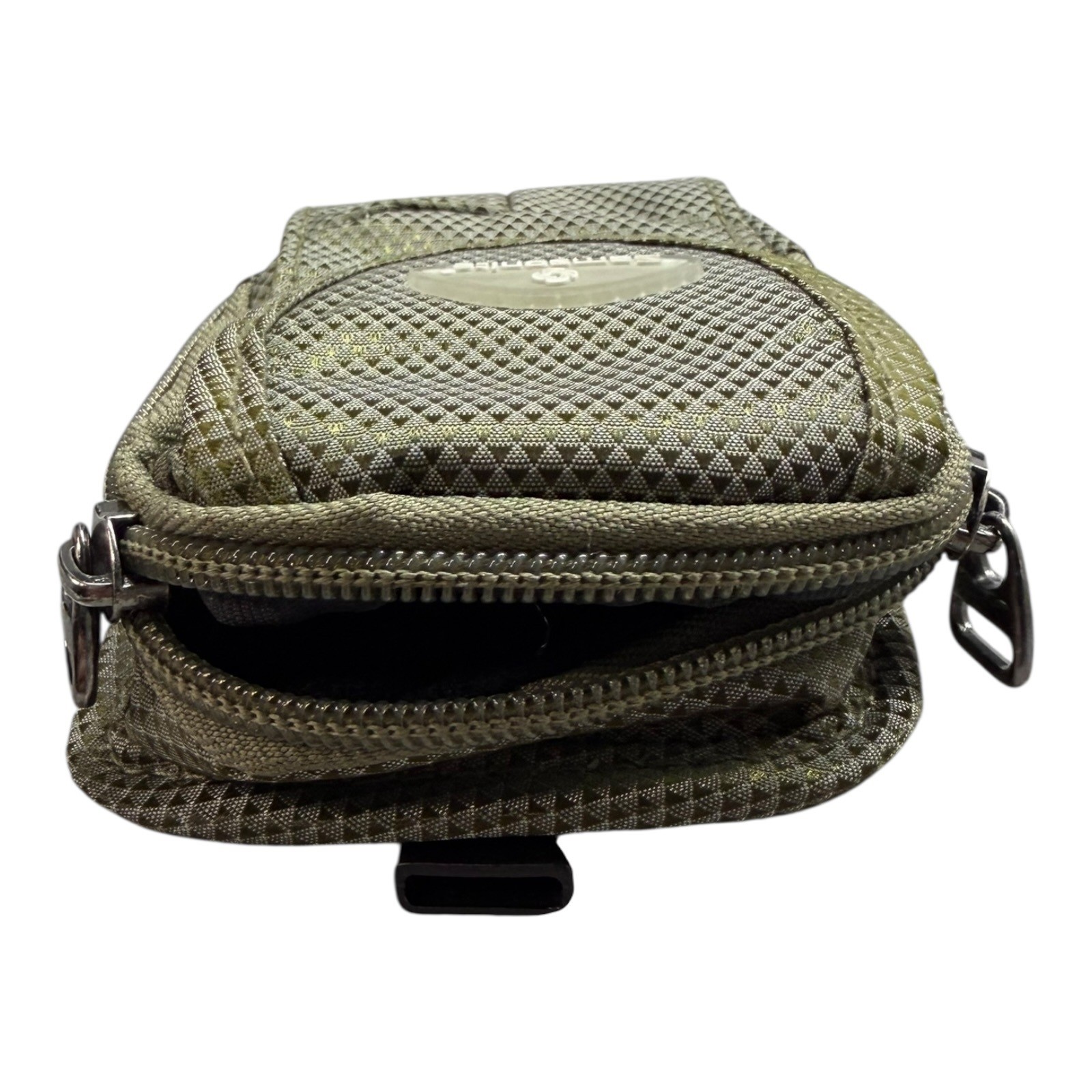 Samsonite Small Utility Pouch Olive Green Mesh Belt Loop Tactical Travel Bag