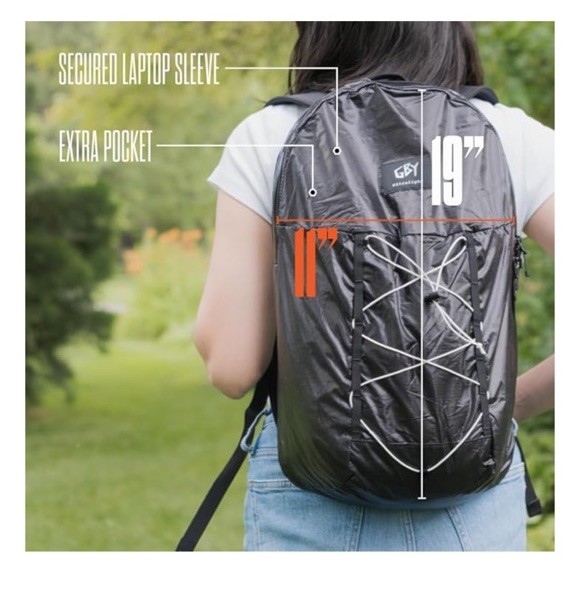 Ultralight Laptop Day Pack, Backpack, Bag 20 L
