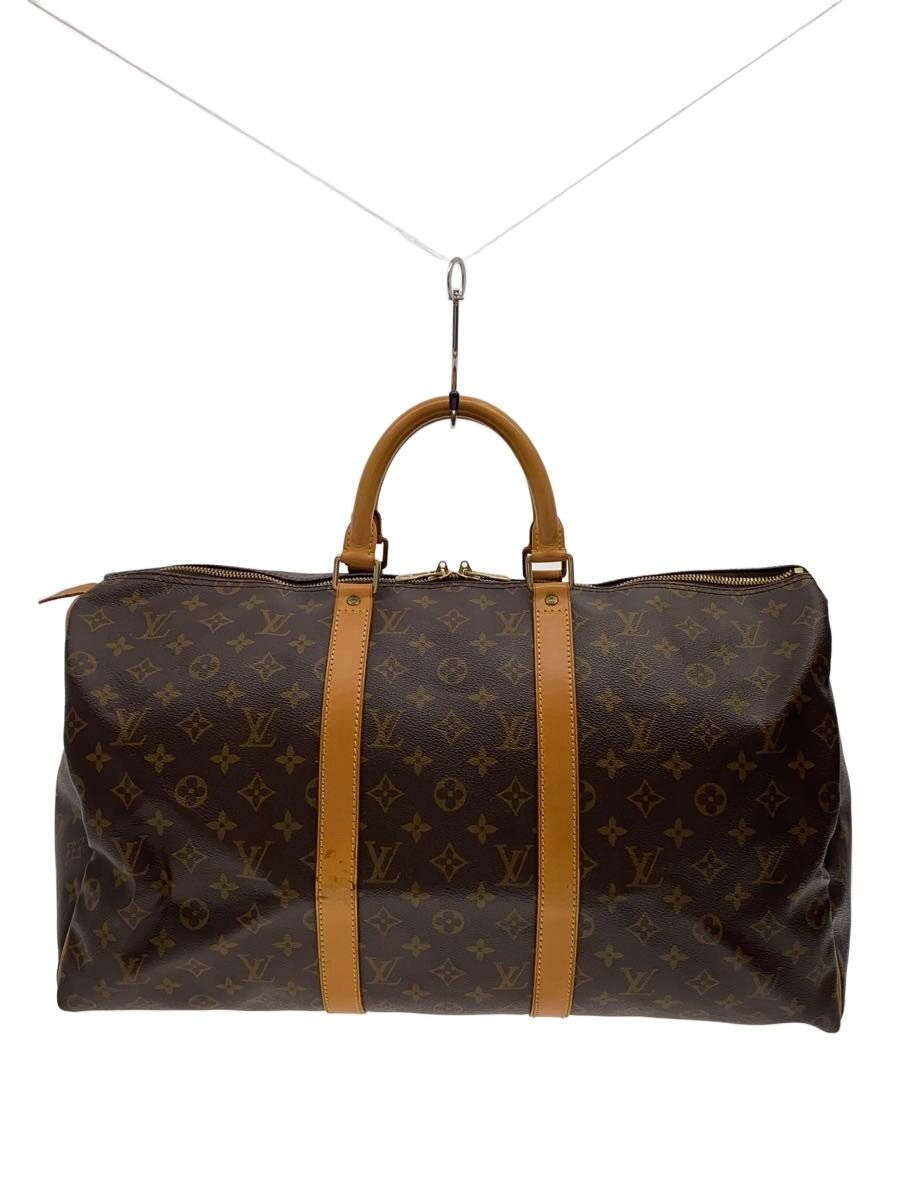 LOUIS VUITTON Keepall Bandoulière 55 Monogram Canvas PVC M41414 21.5×29.5x51cm