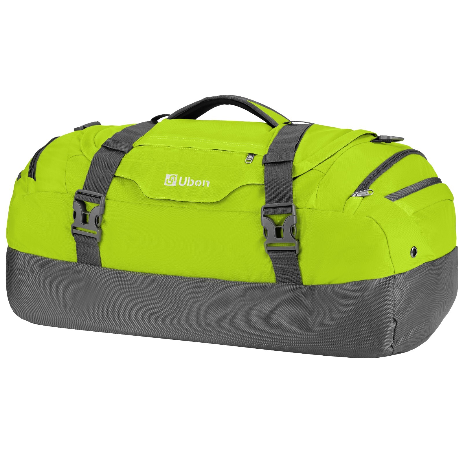 Ubon Large Duffel Bag Weekender Bag with Shoe Compartments Sports Gym Backpack