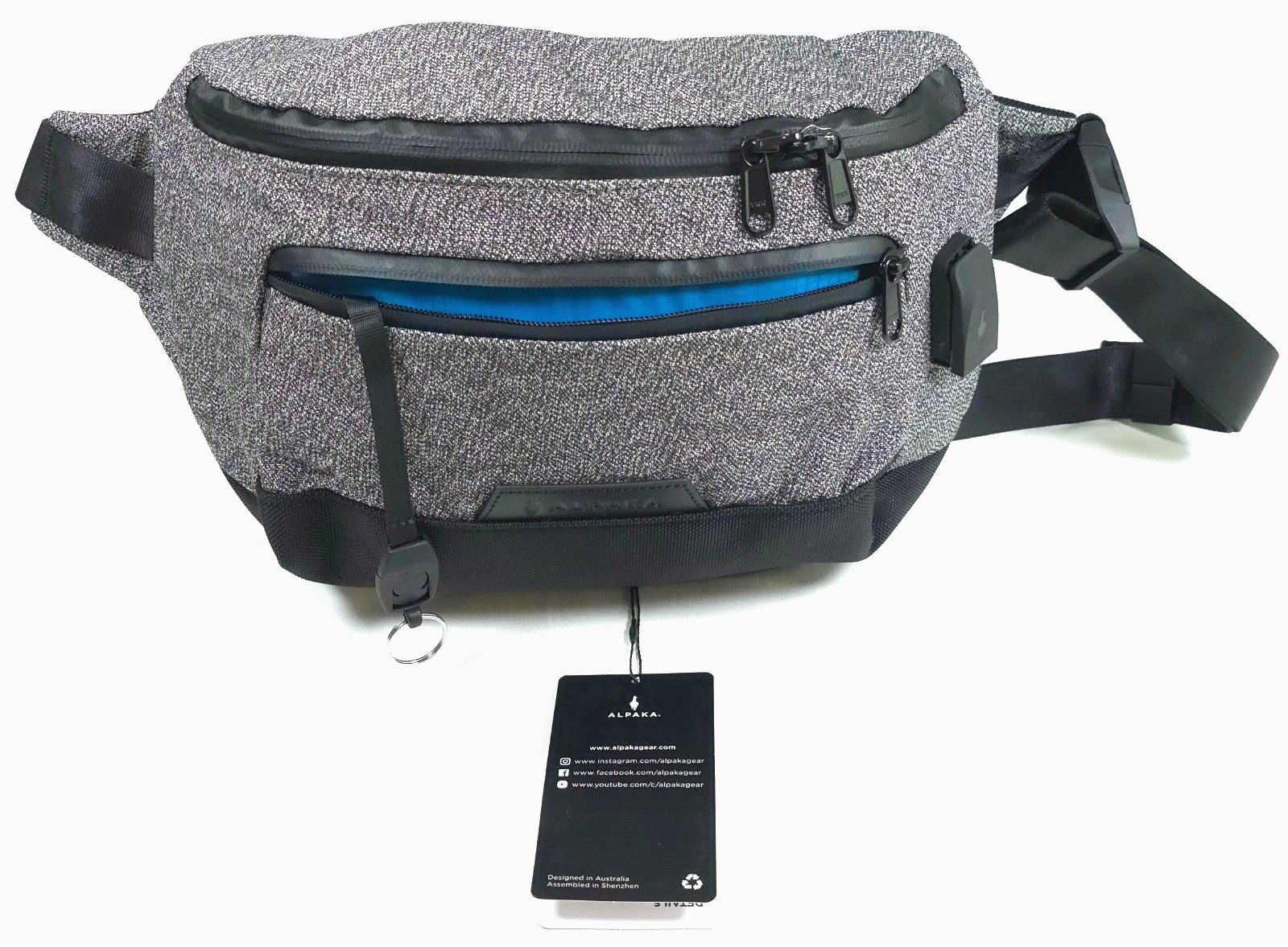 Alpaka Bravo X Sling Pro V2 Crossbody, Waist, Over Shoulder 6L Ash Gray NWT NEW