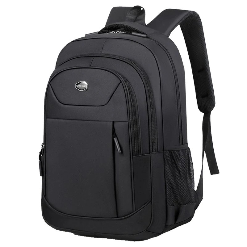 Men’s and Women’s Double-Shoulder Backpack – Solid Color – Business Travel