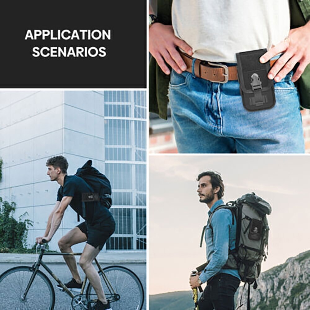 Multifunctional Large-Capacity Mobile Phone Bag Outdoor Sports Waist Bag NEW USA