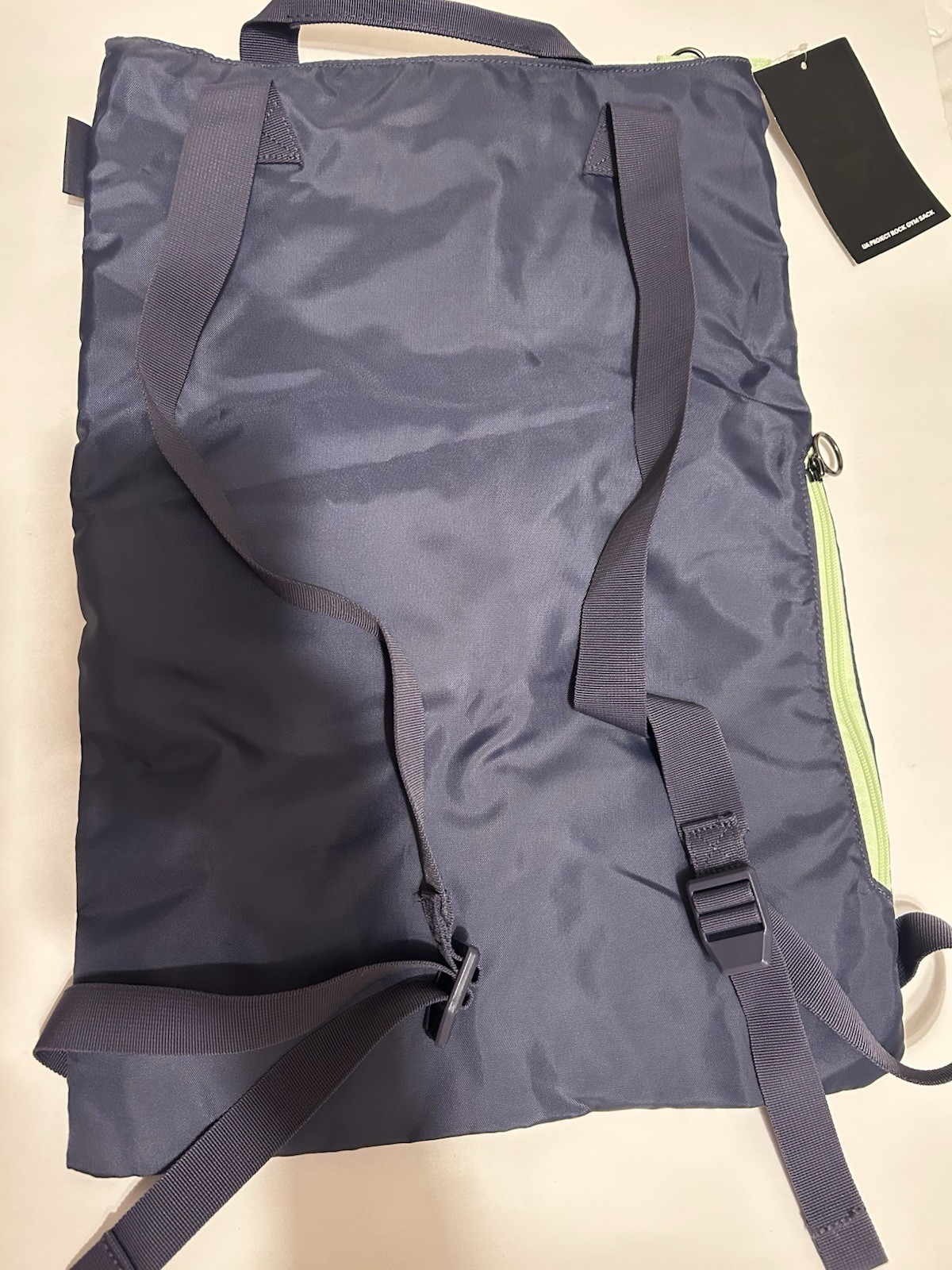 Under Armour Project Rock Backpack One Size Pockets Adjustable Straps Zip