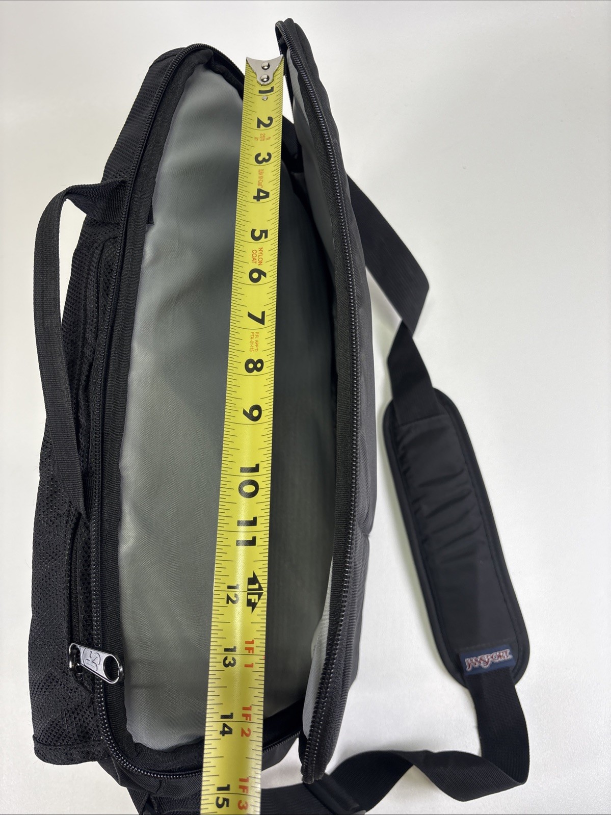 JanSport Network Messenger Bag Black Techwear Gorpcore Laptop Crossbody Utility