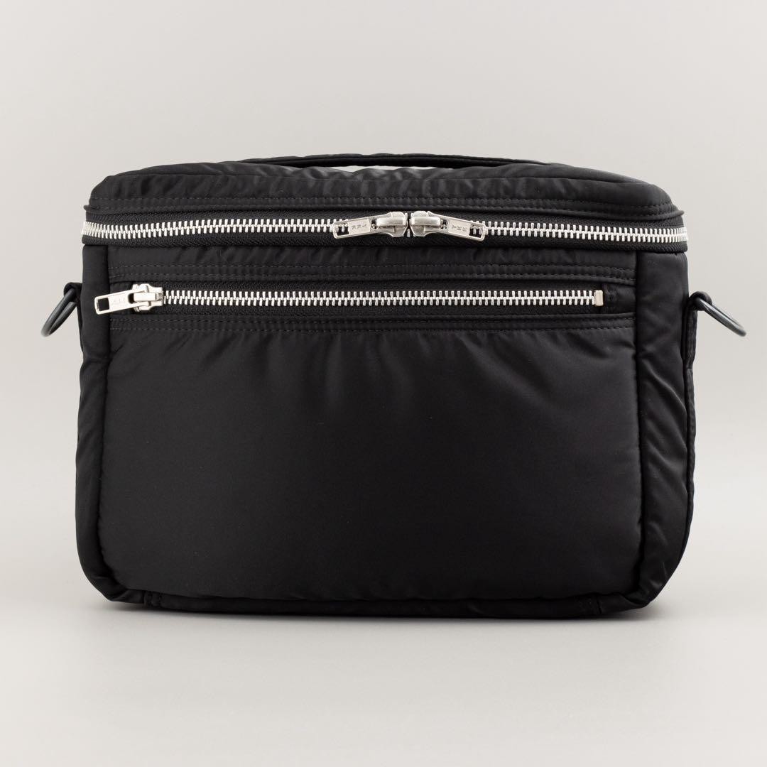 Authentic Porter/Tanker Camera Bag Shoulder Nylon Black, 18cm x 25cm x 9.5cm